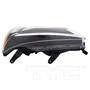 Left CAPA Certified Headlight Assembly 20-19084-00-9 - top view