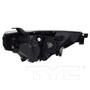 Left CAPA Certified Headlight Assembly 20-19084-00-9 - back view
