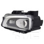Left CAPA Certified Headlight Assembly 20-17816-00-9 - side view
