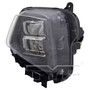 Left CAPA Certified Headlight Assembly 20-17910-00-9 - side view