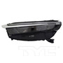Left CAPA Certified Headlight Assembly 20-19380-00-9 - front view