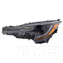 Left CAPA Certified Headlight Assembly 20-19444-00-9 - front view