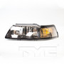 Left CAPA Certified Headlight Assembly 20-5696-91-9 - front view