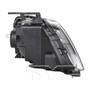 Left CAPA Certified Headlight Assembly 20-5232-01-9 - angled view