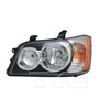 Left CAPA Certified Headlight Assembly 20-6174-01-9 - front view