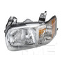 Left CAPA Certified Headlight Assembly 20-6050-00-9 - front view