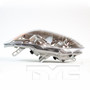 Left Headlight Assembly 20-6236-80 - top view
