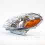 Left Headlight Assembly 20-6236-80 - side view