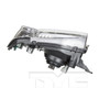 Left CAPA Certified Headlight Assembly 20-5964-00-9 - top view