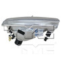 CAPA Certified Headlight Assembly 20-6440-00-9 - top view