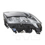 Right Headlight Assembly 20-6243-00 - top view