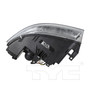 Right Headlight Assembly 20-6243-00 - bottom view
