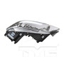 Headlight Assembly 20-6456-01 - top view