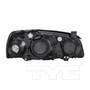 CAPA Certified Headlight Assembly 20-6530-00-9 - back view