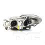 Right CAPA Certified Headlight Assembly 20-6235-70-9 - back view