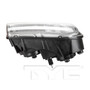 CAPA Certified Headlight Assembly 20-6637-00-9 - top view