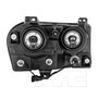 Headlight Assembly 20-6638-00 - back view