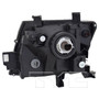 CAPA Certified Headlight Assembly 20-6701-90-9 - back view
