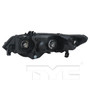 Right Headlight Assembly 20-6735-91 - back view