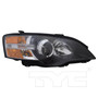 Right CAPA Certified Headlight Assembly 20-6621-00-9 - front view