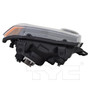 CAPA Certified Headlight Assembly 20-6702-90-9 - top view