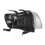 Left CAPA Certified Headlight Assembly 20-6634-00-9 - angled view