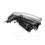 Left CAPA Certified Headlight Assembly 20-6634-00-9 - top view