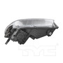Right Headlight Assembly 20-6665-01 - bottom view