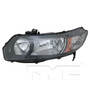 Left Headlight Assembly 20-6736-91 - front view