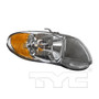 Right CAPA Certified Headlight Assembly 20-6635-00-9 - side view