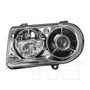 CAPA Certified Headlight Assembly 20-6706-00-9 - front view