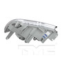 Headlight Assembly 20-6761-01 - bottom view
