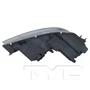Left CAPA Certified Headlight Assembly 20-6804-91-9 - bottom view