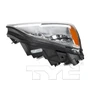 Headlight Assembly 20-6805-00 - top view