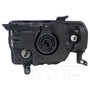 Right CAPA Certified Headlight Assembly 20-6877-00-9 - back view
