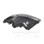 Headlight Assembly 20-6807-00 - bottom view