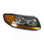 Right CAPA Certified Headlight Assembly 20-6807-90-9 - front view