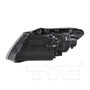 Right CAPA Certified Headlight Assembly 20-6807-90-9 - angled view