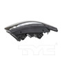 Right CAPA Certified Headlight Assembly 20-6807-90-9 - top view