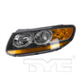 Left Headlight Assembly 20-6808-90 - front view