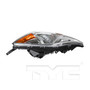 Left Headlight Assembly 20-6816-01 - top view