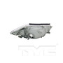 Left CAPA Certified Headlight Assembly 20-6898-01-9 - back view