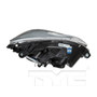 Headlight Assembly 20-6998-00 - top view
