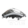 Left CAPA Certified Headlight Assembly 20-6918-00-9 - top view