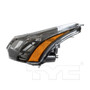 Left Headlight Assembly 20-6918-90 - side view