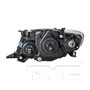 Right CAPA Certified Headlight Assembly 20-6993-00-9 - back view