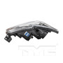 Right CAPA Certified Headlight Assembly 20-6941-01-9 - top view