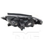 Right Headlight Assembly 20-9125-01 - back view