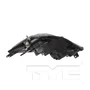 Right CAPA Certified Headlight Assembly 20-9085-01-9 - bottom view