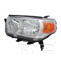 Left CAPA Certified Headlight Assembly 20-9126-01-9 - front view